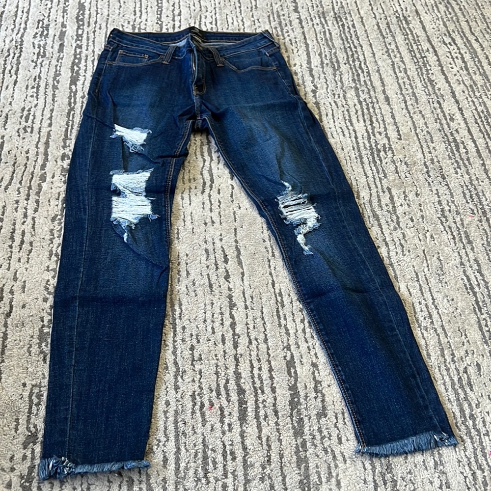 Just Black Distressed Jeans